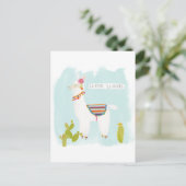 Pom Pom Llama Rama- Llater Llosers Briefkaart (Staand voorkant)