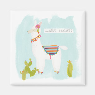 Pom Pom Llama Rama- Llater Llosers Magneet