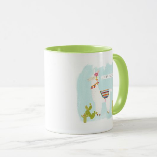 Pom Pom Llama Rama- Llater Llosers Mok (Voorkant rechts)