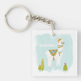 Pom Pom Llama Rama - Whole Lotta Llama Sleutelhanger