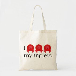Pom Pom Triplets Bag Tote Bag