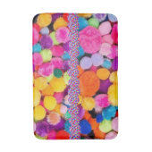 Pom Poms Badkamer Badmat (Voorkant Verticaal)