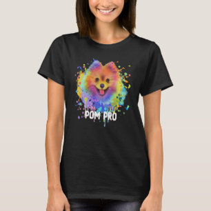 Pom Pro Pommeren Humor Pom Pom Animal Pun Dog 1 T-shirt