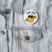 Pom-tato Funny Potato Pun Ronde Button 5,7 Cm (In situ)