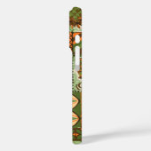 Pomaika’i Tiki Hawaiian Tapa Case-Mate iPhone Case (Achterkant / Links)