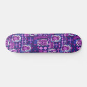 Pomaika’i Tiki Hawaiian Tapa Skateboard (Horizontaal)