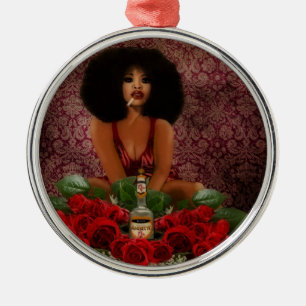 Pomba Gira Metalen Ornament