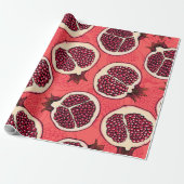 Pomegranaat 2 cadeaupapier (Uitgerold)