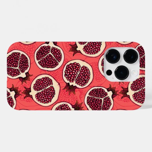 Pomegranaat 2 Case-Mate iPhone case (Achterkant (horizontaal))