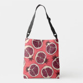 Pomegranaat 2 crossbody tas (Achterkant)