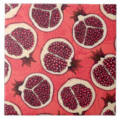 Pomegranaat 2 tegeltje (Voorkant)