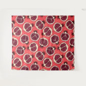 Pomegranaat 2 wandkleed (Voorkant (horizontaal))