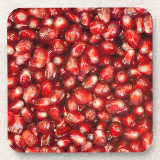 Pomegranaat Bier Onderzetter (Voorkant)