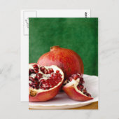 Pomegranaat Briefkaart (Voorkant / Achterkant)