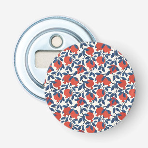 Pomegranaat Button Flesopener