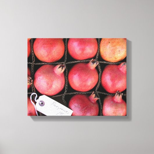 Pomegranaat Canvas Afdruk (Voorkant)