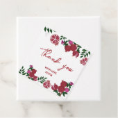 Pomegranaat Fruite Birthday Gift Bedankjes Labels (In situ)