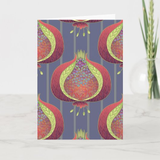 Pomegranaat Kaart (Voorkant)