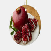 Pomegranaat Keramisch Ornament (Rechts)