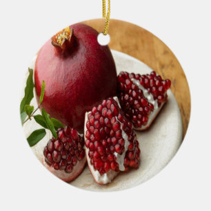 Pomegranaat Keramisch Ornament