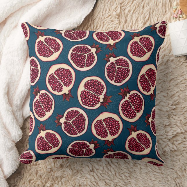 Pomegranaat Kussen (Deken)