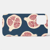 Pomegranaat naadloos patroon, achtergrond met pome Case-Mate iPhone case (Achterkant (horizontaal))