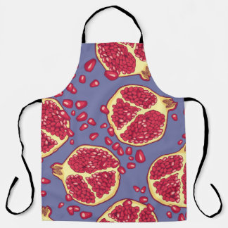 Pomegranaat naadloos patroon. schort