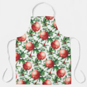 Pomegranaat Patroon Schort (Voorkant)