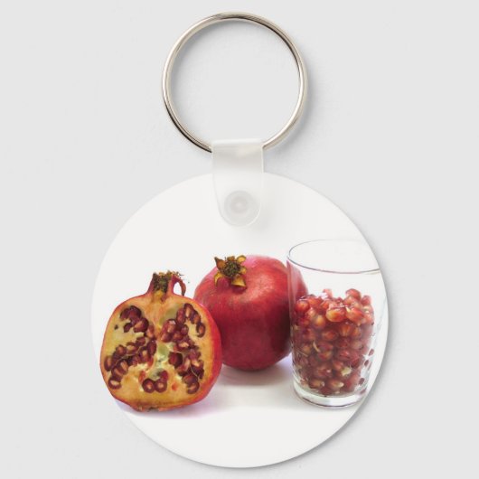 Pomegranaat Sleutelhanger (Voorkant)