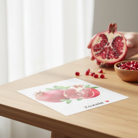 Pomegranaat Sticker