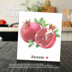 Pomegranaat Sticker