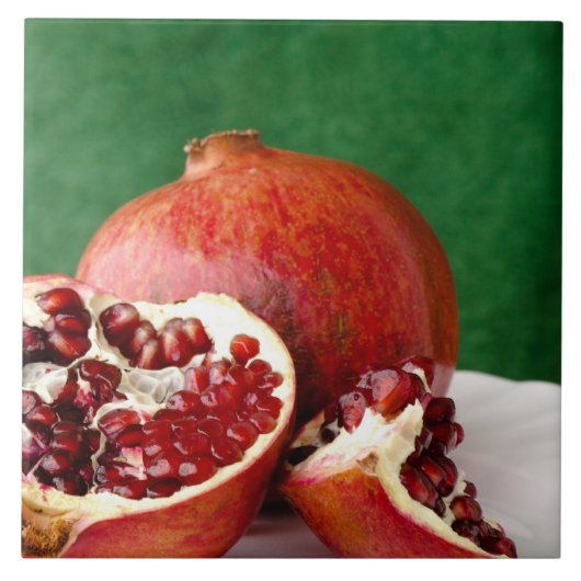 Pomegranaat Tegeltje (Voorkant)