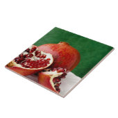 Pomegranaat Tegeltje (Zijkant)