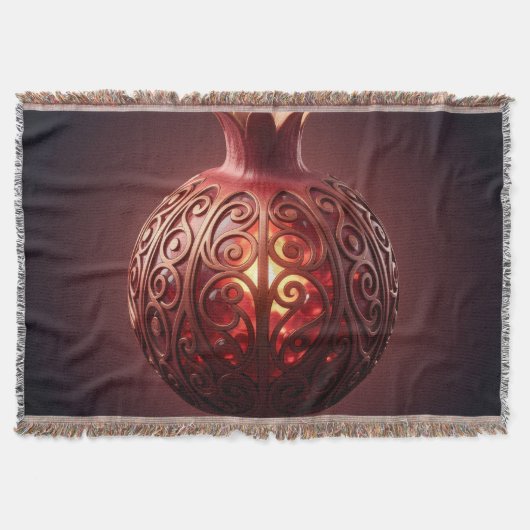Pomegranate´10 Deken (Voorkant)
