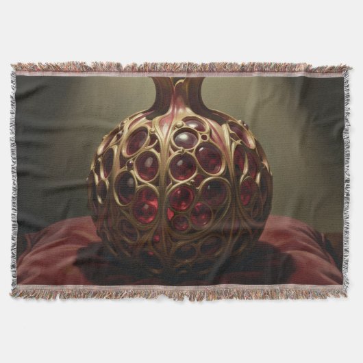 Pomegranate´9 Deken (Voorkant)
