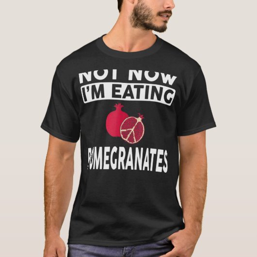 Pomegranate Apparel Best Pomegranates Design T-shirt (Voorkant)