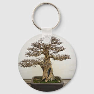 Pomegranate Bonsai-boom Sleutelhanger