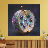 Pomegranate canvas afdruk (Insitu (Woonkamer))