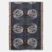 Pomegranate  deken (Voorkant Verticaal)