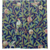 Pomegranate en Little Bird, William Morris Douchegordijn (Voorkant)