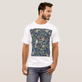 Pomegranate en Little Bird, William Morris T-shirt (Voorkant volledig)