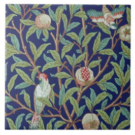 Pomegranate en Little Bird, William Morris Tegeltje