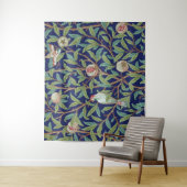Pomegranate en Little Bird, William Morris Wandkleed (In situ)