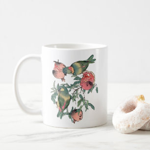 Pomegranate Fruits & Lovevogels Koffiemok
