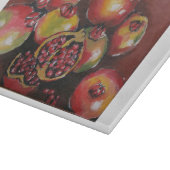 Pomegranate Glass Cutting Board Snijplank (Hoek)
