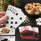 Pomegranate Illustration – Elegant Fruit Design Pokerkaarten (Insitu)