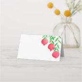 Pomegranate Joodse Place Cards, Table Kaart (Voorkant)