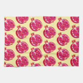 Pomegranate Kitchen Towel Yellow Theedoek (Horizontaal)