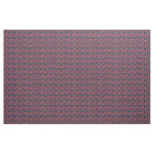 Pomegranate Pattern op Blue Pattern Stof (Yard (91,4 cm))