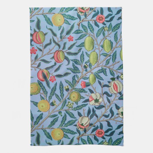 Pomegranate Pattern van William Morris Theedoek (Verticaal)